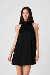 FRENCH CONNECTION ENNIS SATIN BABYDOLL DRESS